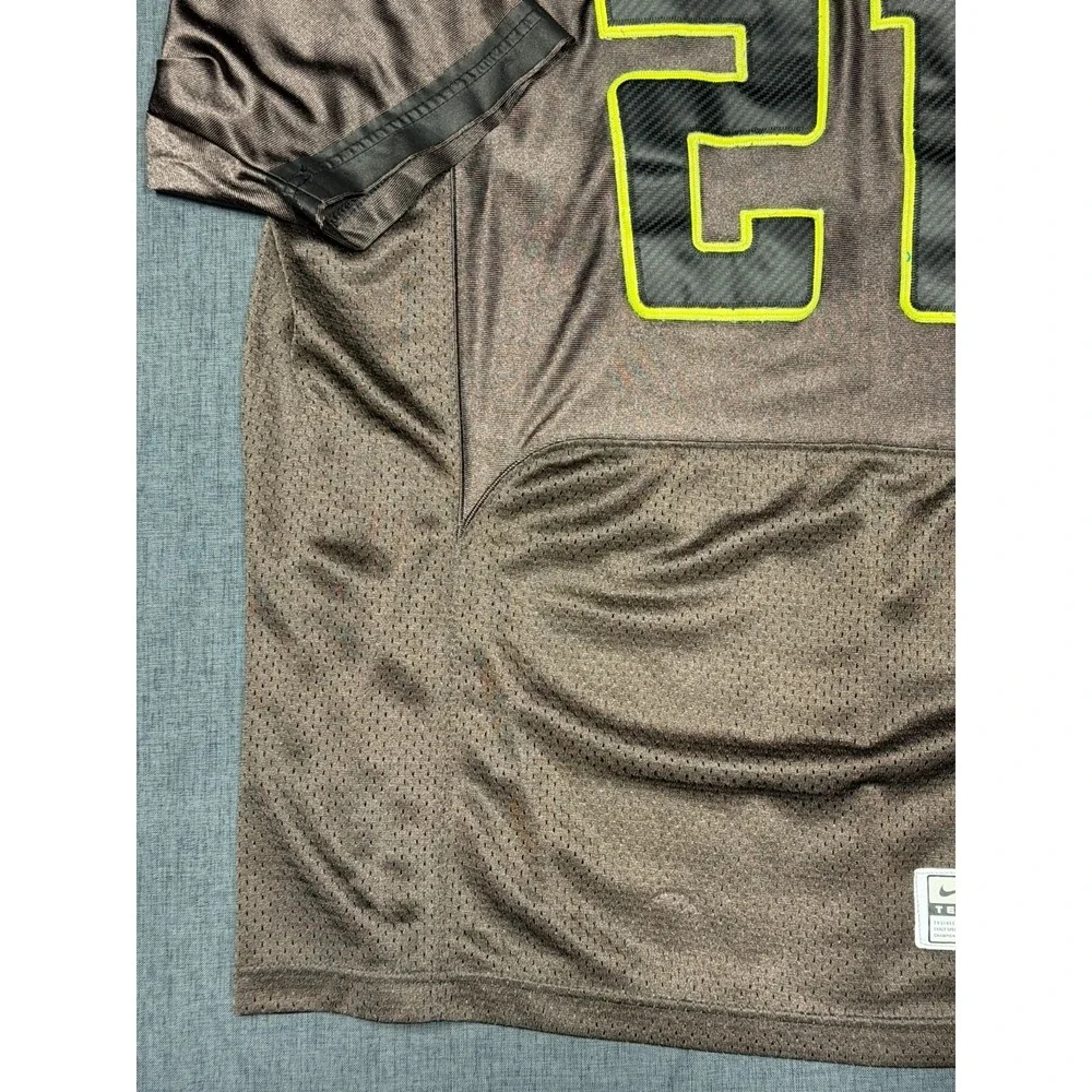 Nike Men's Black #21 Oregon Ducks Football‎ Jersey Size Large